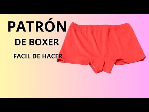 how to make a women's boxer pattern that's easy to make