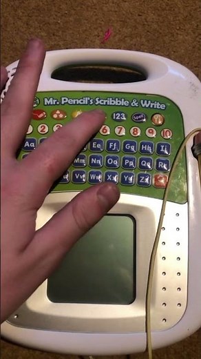 Leapfrog mr pencil’s scribble and write on low batteries