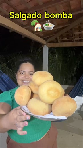 Salgado bomba #salgado #receita #donadecasa #lanches | Geysilane Da Silva Amaral