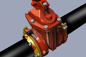 Serious Performance in 4"-12" Resilient Wedge Gate Valves with ALPHA™ Ends