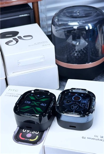 HTC Wireless Earbuds with Bluetooth 5.4, high-fidelity sound, and water-resistant design 🌊. Perfect for office, sports, and clear calls 📞. Don't miss them! #earbuds #htc #bluetooth5.4 #HDsound #tiktokshop