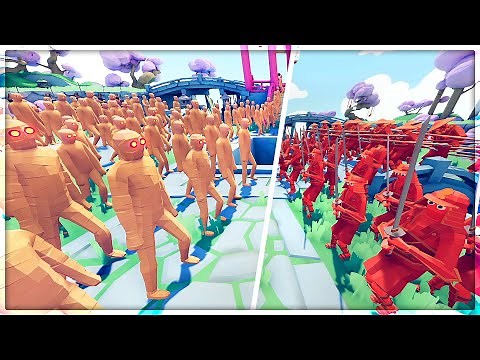 TABS - Egyptian Faction Mummy Invasion and The Battle Across Time Totally Accurate Battle Simulator