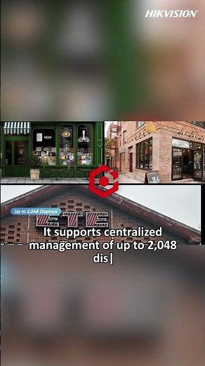 DP Series Wall-Mounted Digital Signage Software Features #hikvision #digitalsignage