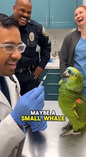 This PARROT's Hilarious Vet Meltdown! 🤣 #parrot #funny #comedy | Global Weird News