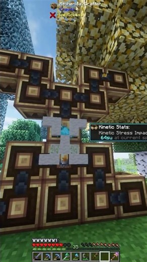 Minecraft Girlfriend is getting GOOD at CREATE Mod #minecraft #create