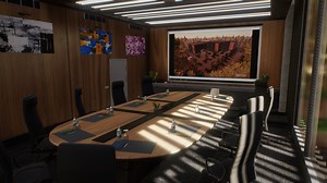 Meeting Room Model - Recursion of Qualia - 3D model by cankut (@cankutt)