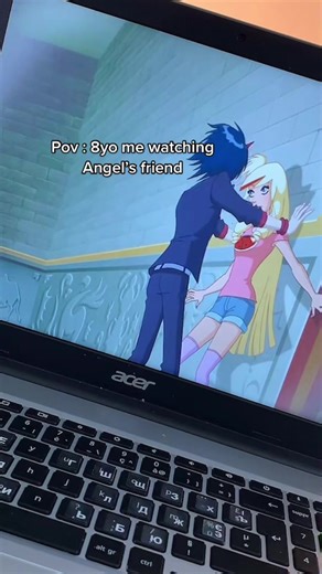 and i fell in love #fyp #alt #angelsfriends #sulfus #raf #cartoon | angels friends