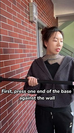 How to install the no drill adjustable curtain rod? #homedecor #curtainrods