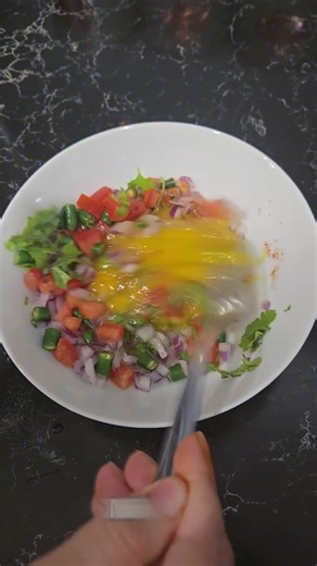 Authentic Desi Omelette in 30 Seconds! 🔥 | Quick Breakfast | #desiomelette #breakfastideas