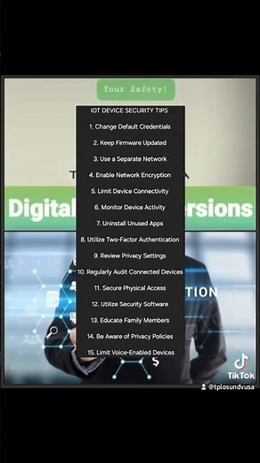 IOT DEVICE SECURITY TIPS
