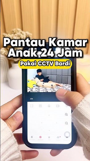 Monitor Your Child’s Room 24/7! BARDI CCTV ✨ Smart Indoor IP Camera #cctv #BARDI