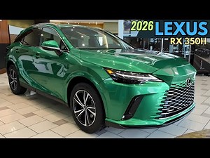 2026 Lexus RX 350h Review - 7 Reasons This Hybrid SUV Is Truly Exceptional!