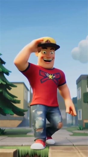 #roblox #fail funny animation falling down the hole