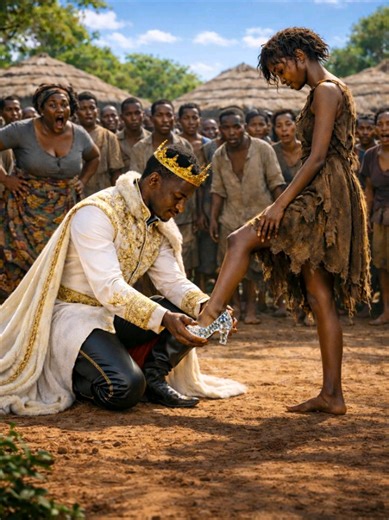 Cendrillon et les pantoufles en verre