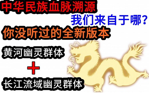 中华民族血脉溯源，我们来自哪里？全新版本；截至2015年的科学研究成果