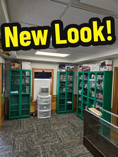 New Shop Layout...What Do You Think? @hauk_collectibles @indyflip #videogames #reseller #resellingcommunity #retrocollective #gaming