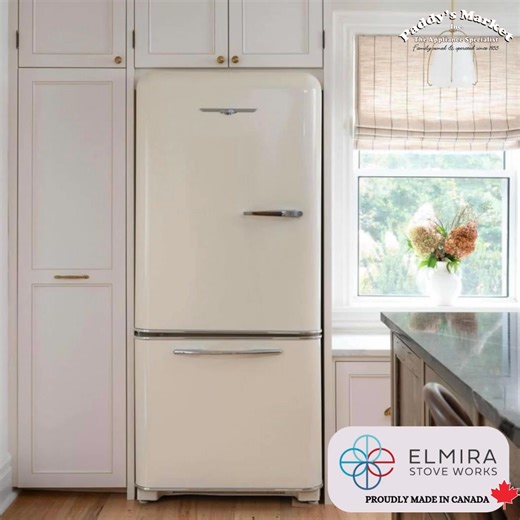 A Canadian Tale...Elmira Stove Works 🍁Proudly Made in Canada🍁 Elmira Stove Works Founder, Tom Hendrick, supplied wood burning cook stove parts to local Mennonites from his hardware store in Elmira, Ontario. In 1975, Tom saw an opportunity to supply complete cookstoves to the local market and beyond. He purchased the tooling for the iconic Findlay Oval cookstove from the historic Findlay Foundry in Carlton Place, Ontario and moved manufacturing into a former chicken barn just outside of Elmira.