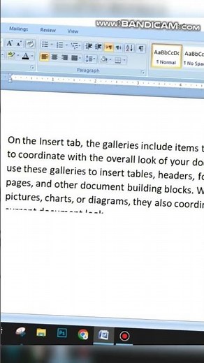 how to create a paragraph for typing practice in ms word #viralshort #ytshort #youtubeshort