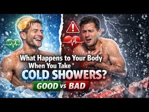 What Happens to Your Body When You Take Cold Showers (GOOD side vs BAD side)
