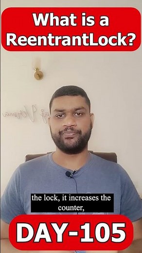 What is a ReentrantLock? #java #interview #interviewtips