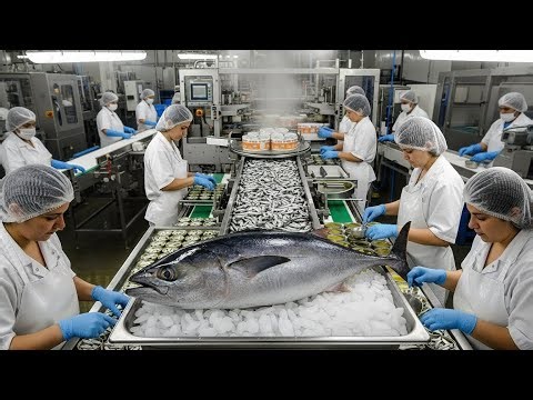 Inside a Fish Factory | How Fish Becomes Food & More