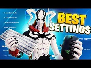 BEST Chapter 7 Keyboard & Mouse SETTINGS, Sensitivity + Keybinds In Fortnite! 🎯 (PC/XBOX/PS5/PS4)