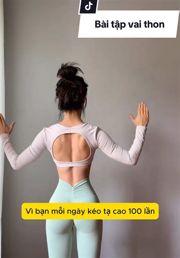 Bài Tập Vai Gọn và Bắp Tay Thon Tại Nhà