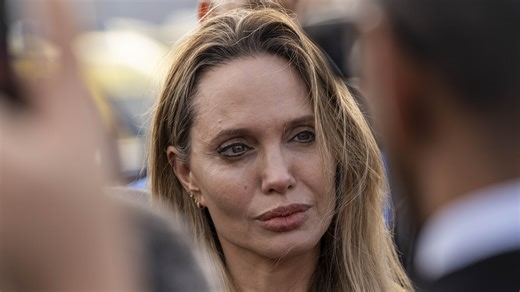 Actress Angelina Jolie has visited Egypt's Rafah border crossing with Gaza. | Sky News Australia