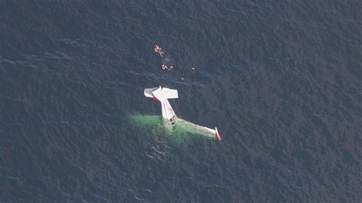 Watch How a Plane Crash Into the Ocean Was Caught on Camera