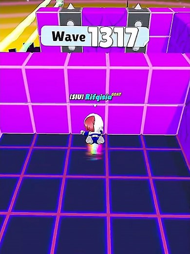 Insane save clutch without ability at 1317 wave block dash endless omg #stumbleguys