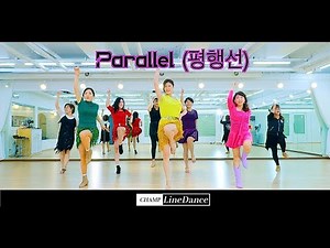[월요초중급반] Parallel (평행선) Linedance/ 평행선 라인댄스/ 트롯트라인댄스/kbs무엇이든물어보세요 방송용 쉬운 라인댄스 평행선