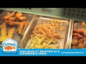 High quality seafood at affordable price at Captain D's