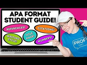 The ESSENTIAL student guide to APA format - FULL DEMONSTRATION with example college paper!