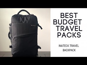 Best Budget Travel Packs: Inatek Business Travel Backpack Review
