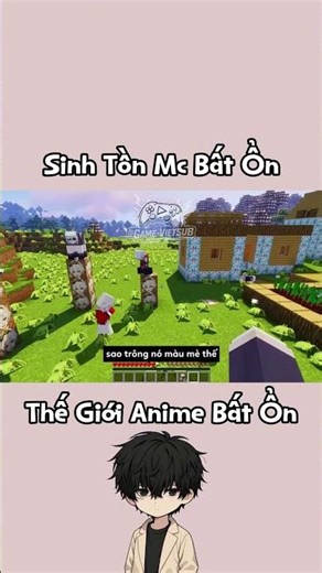 Sinh Tồn Mc Bất Ổn ( Tập 1 ) : Thế Giới Anime Siêu Bất Ổn #minecraft #gamemc