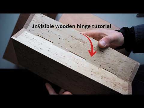 How to Make Invisible Wooden Hinges (Step-by-Step Tutorial)