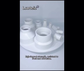 4" x 3" PVC Increaser/Reducer Coupling Adapter (Socket x Socket) Schedule 40 PVC Slip Reducing Coupling Pipe Fittings for Home Sewer Plumbing