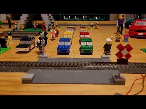 Märklin/LEGO (DB Class 81) Passenger Train