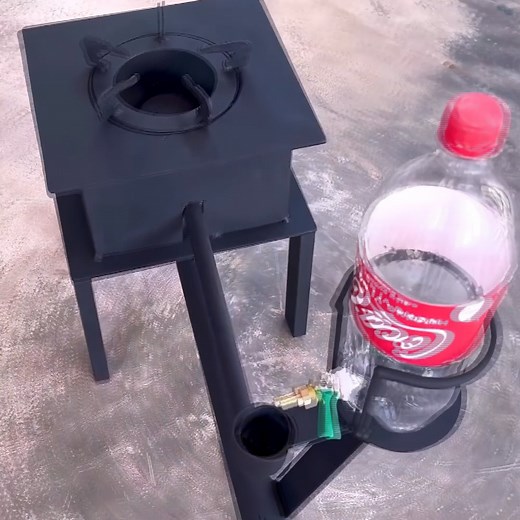 5.6K views · 72 reactions | How to make a simple and beautiful waste oil burning stove Super effective idea | Random Upcycle | Facebook