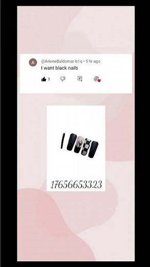 Roblox nail codes #roblox #robloxnails #nailcodes #nails #codes #robloxcodes #nailtutorial