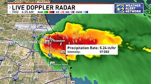 This is our strongest storm on radar this morning ⚡️⚡️⚡️ | WWMT's Jeff Porter