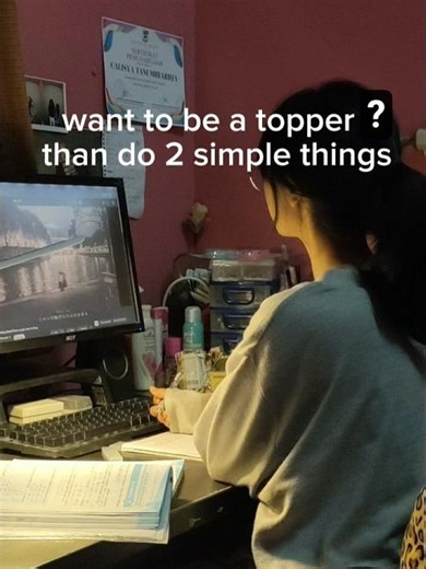 want to be a topper than follow this steps #study #topperlearning #exampreperation #topper