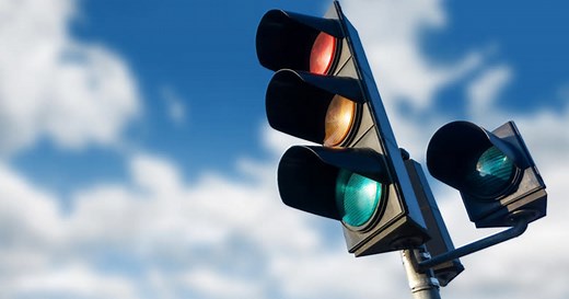 Noticed Blue Lights Above Traffic Signals? There’s a Reason