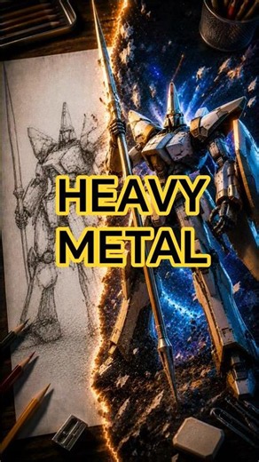 Drawing L-Gaim — The Heavy Metal Rebel Robot #LGaim #ClassicAnime #SuperRobot