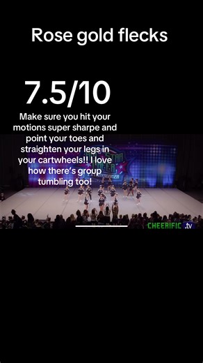 Dynasty cheer all stars rose gold flex!! U12 level 1 prep divison!! #dynastycheerallstars #level1prep #cheer #fyp