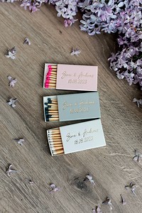 Personalized Wedding Matches - Monogram Matchbox, Gold Foil Matches, Personalized Matches, Wedding Matches, Custom Matchbox, - Etsy