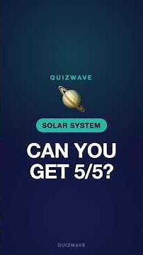 Ultimate Solar System Quiz 🪐 #quiz #trivia #challenge