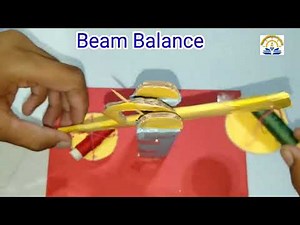 How to make Beam Balance with cardboard ll physics Class 9th ll Physics Education Academy