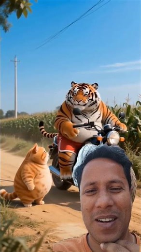 😺 cat vs frog 🐸 fight #funny video # short video