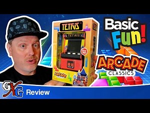 Arcade Classics Tetris #18 - Mini Arcade Review from Basic Fun